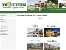 Tablet Screenshot of lc-homes.com